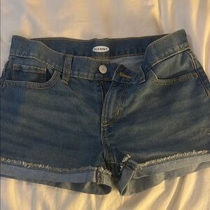Old Navy Blue Denim Cut-Off Shorts
